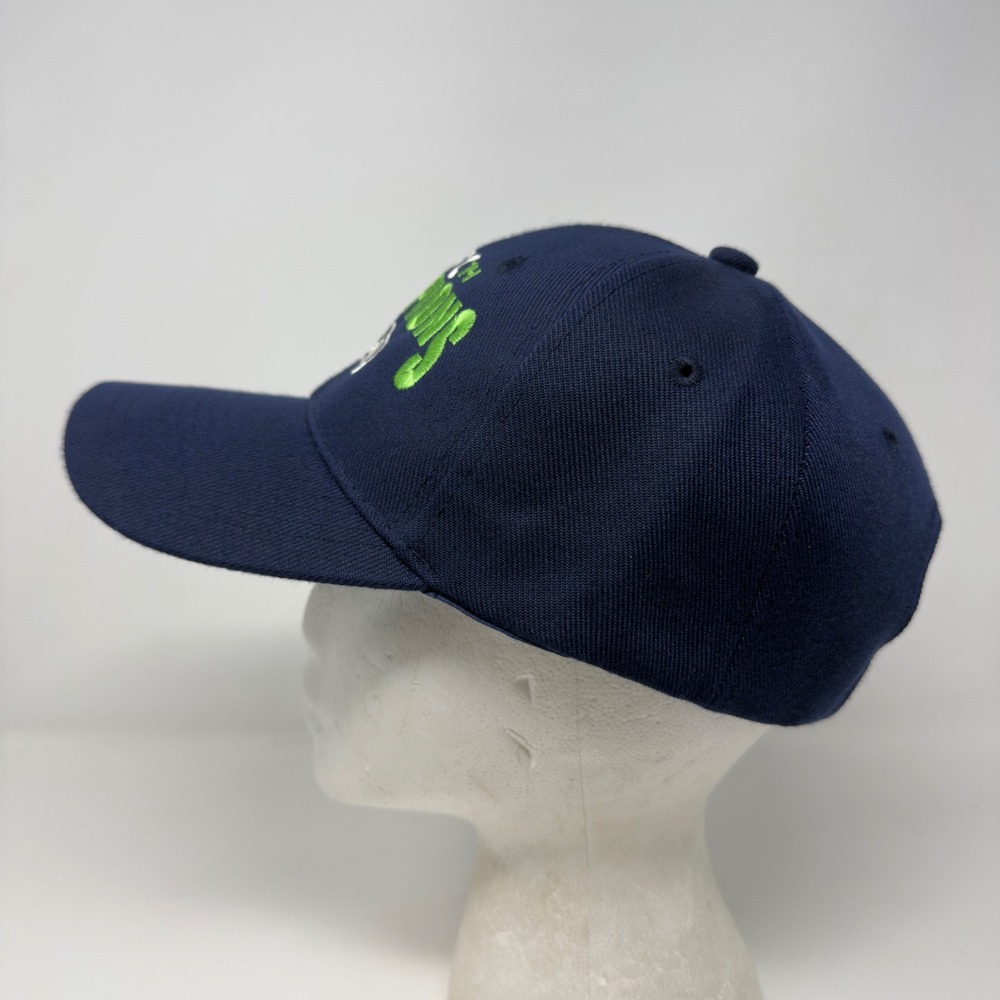 NFL Seattle Seahawks 2014 NFC Champions Hat Navy Blue Adjustable Strapback Cap - Picture 2 of 9